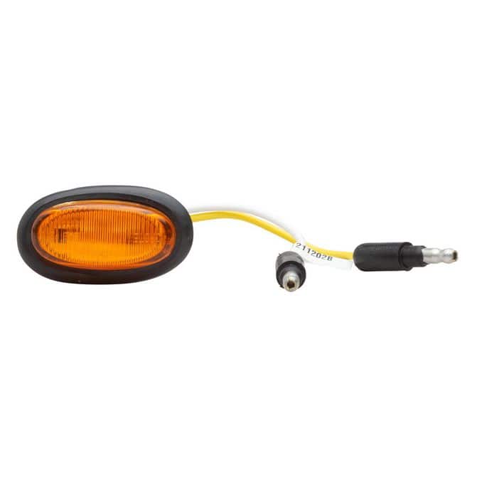 GROTE-CLR MKR,AMBER,LED,MICRONOVA W GROMMET-47963