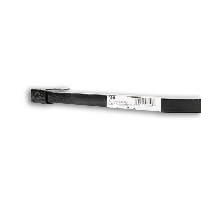POWER PRODUCTS-.640" UNIV SQUARE ANGLE DOWN HANGER-A35P