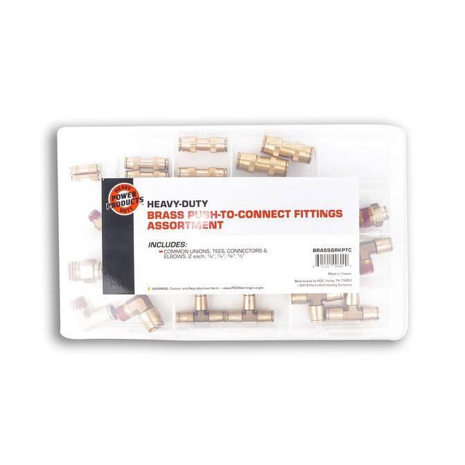 Imperial Push Fit,Connectors,Elbows & Tees Air Ride Push in fittings & Adapters 