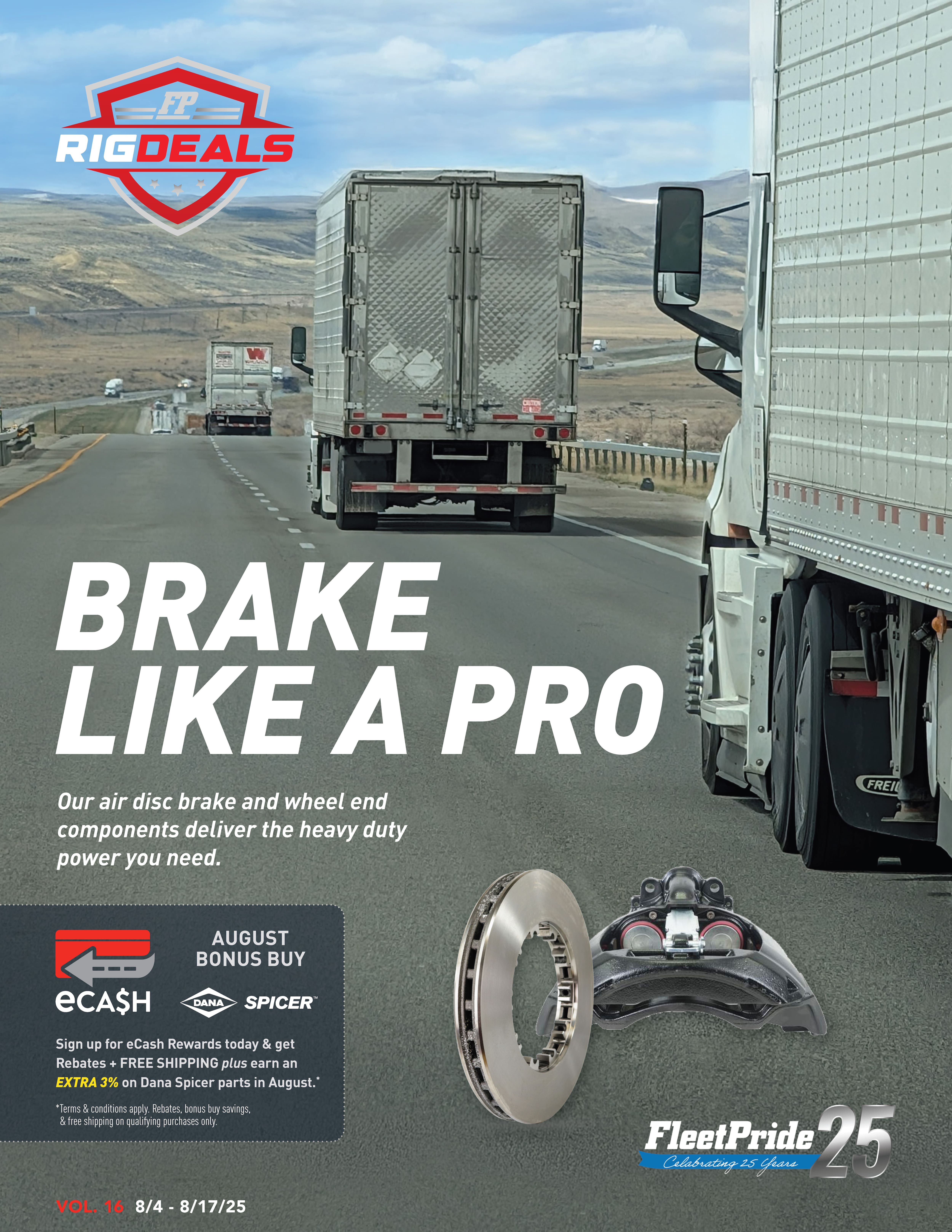 RigDeals Heavy Duty Air Disc Brake & Wheel End Deals